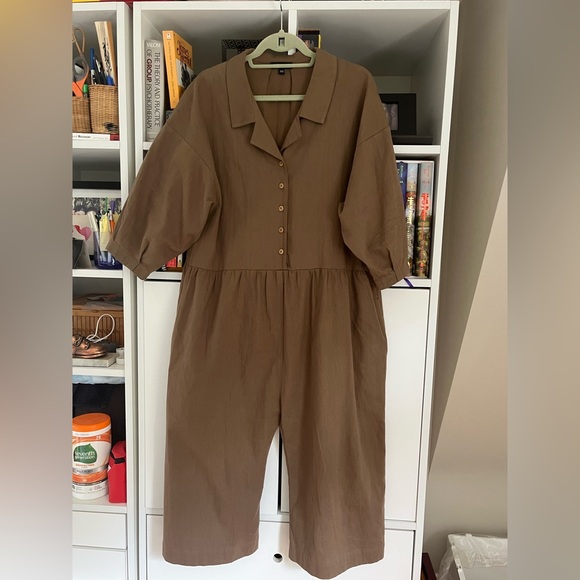 SOLD *** ILANA KOHN Harrison Cotton Jumpsuit Jumper Sz XXS but fits XS to Small - Picture 2 of 6